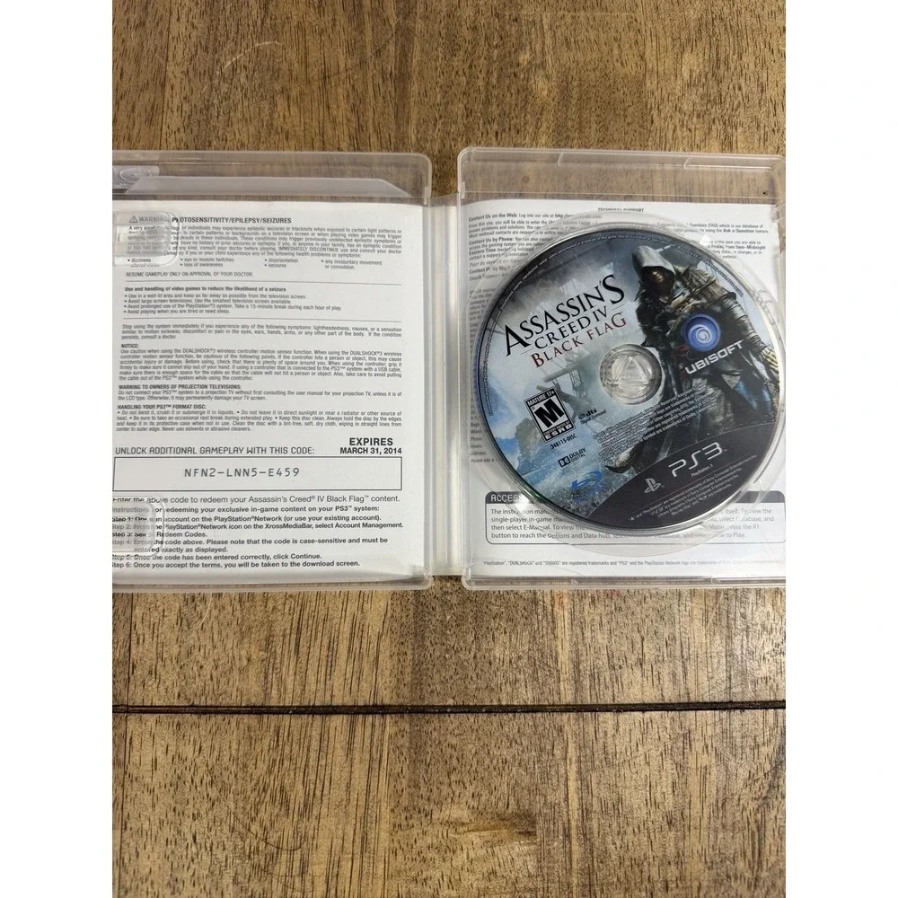 Assassin's Creed IV:‎ Black Flag Sony PlayStation 3 PS3